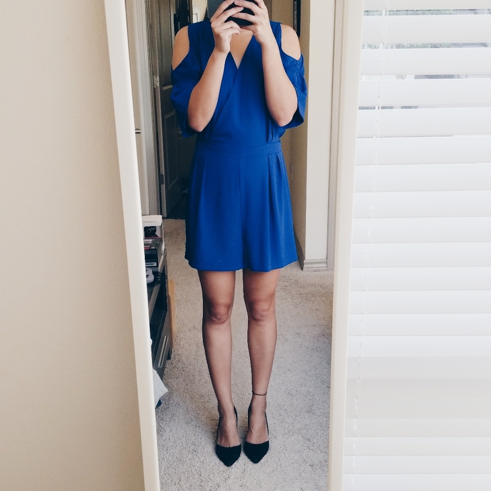 Royal Blue Romper